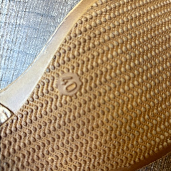 Rieker Spring Step Karmel Leather White Women's Wedge Sandals Size 40 - Picture 4 of 11